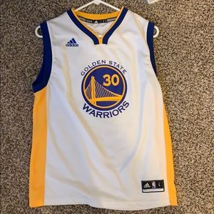 Youth large NBA Stephen Curry jersey